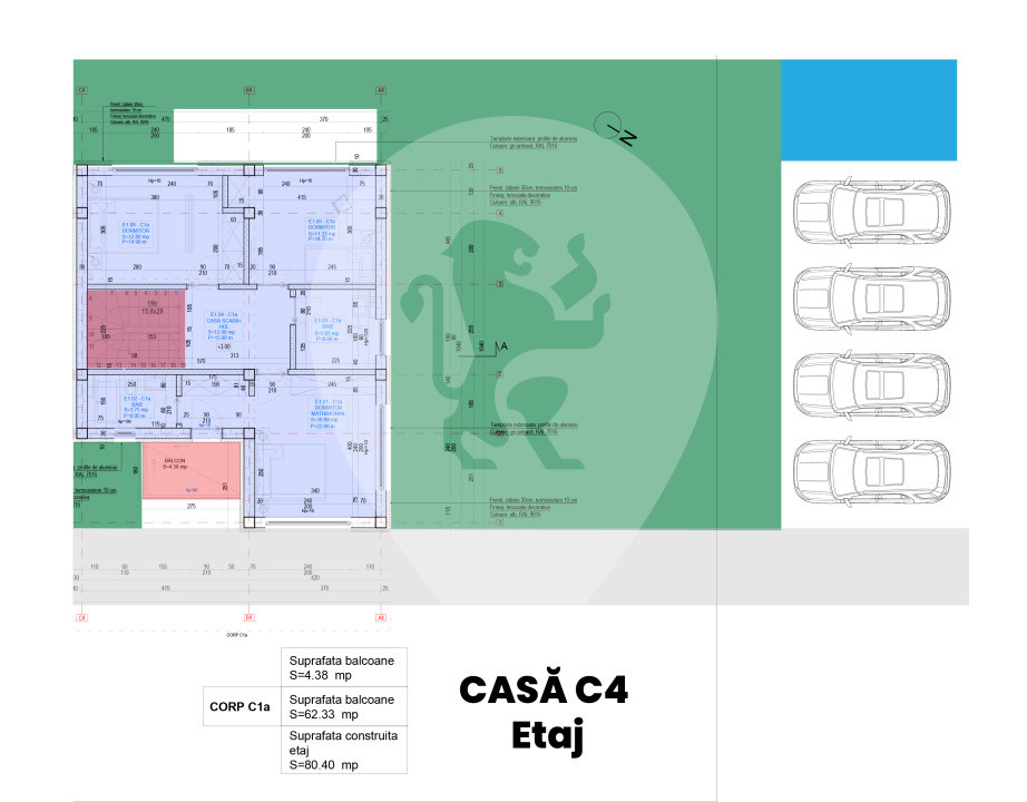 Casă tip duplex Popești Leordeni, Str. Astrelor, curte mare 143 mp – 265.000 €