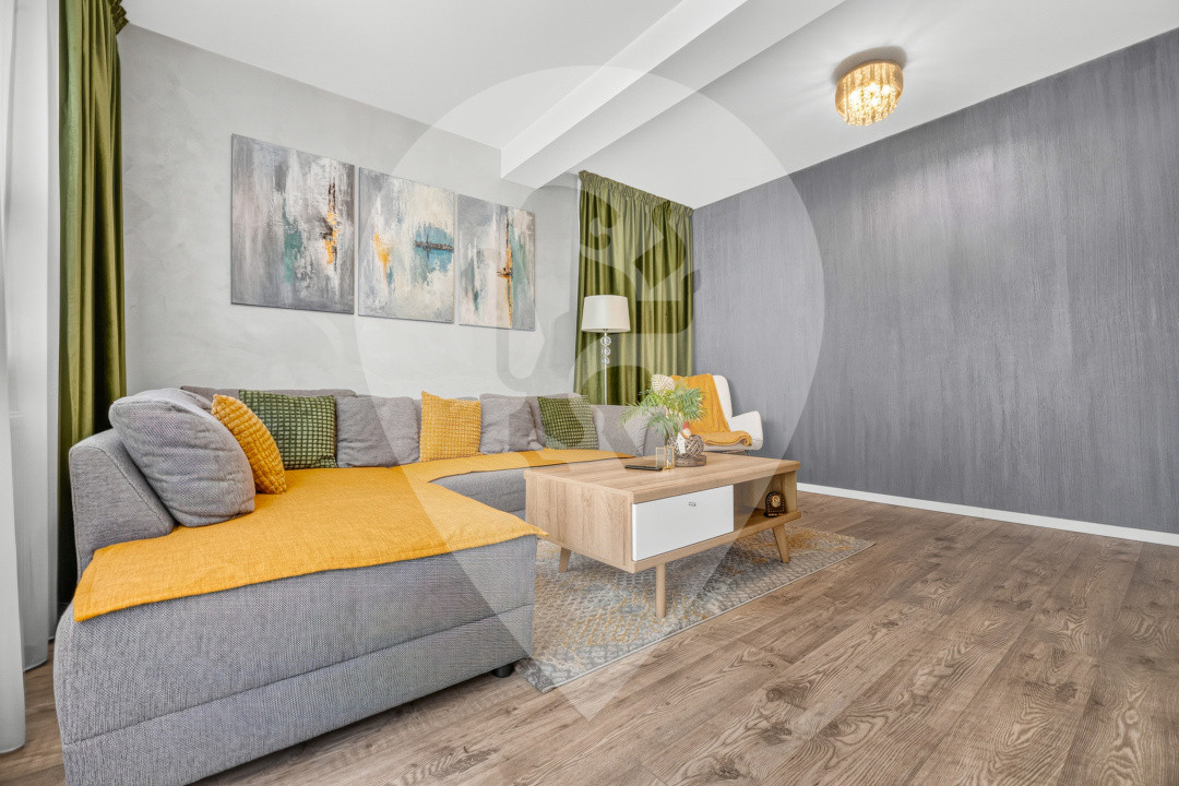 Tractorul-Apartament 2 camere, decomandat, 50 m²