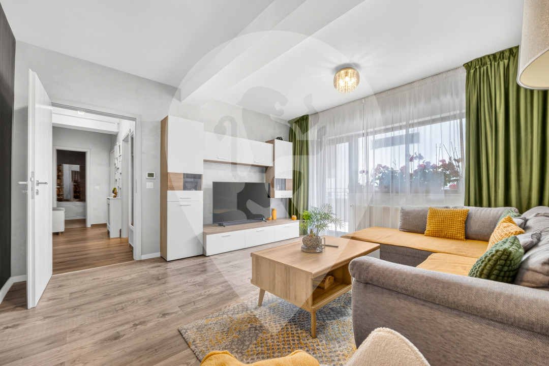 Tractorul-Apartament 2 camere, decomandat, 50 m²