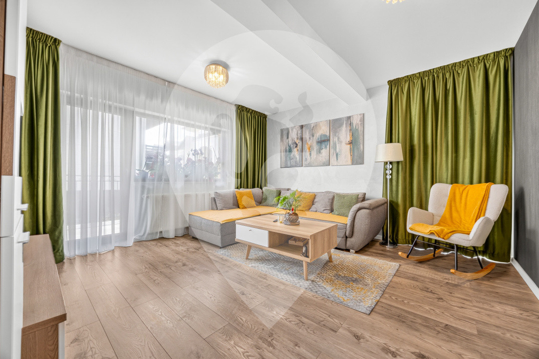 Tractorul-Apartament 2 camere, decomandat, 50 m²