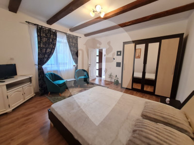 Centrul Istoric| Garsonieră de închiriat-35 m²| curte 