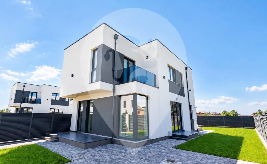 Casă tip duplex 4 camere 120 mp | teren 310 mp | Sânpetru, Brașov | Proiect nou