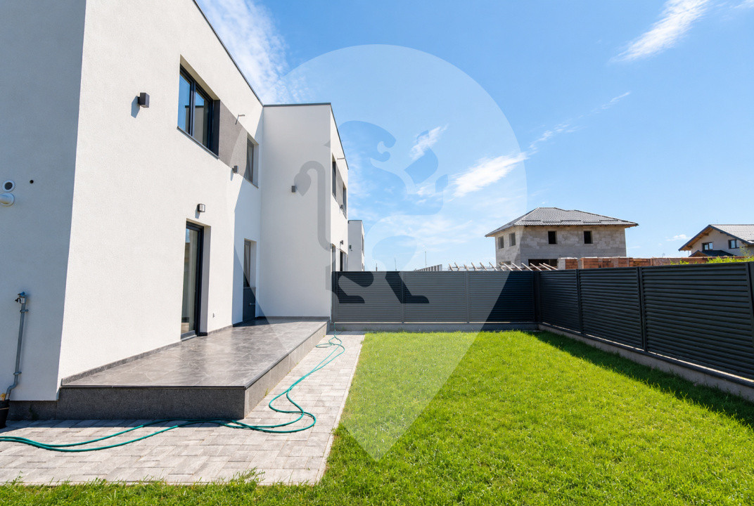 Casă tip duplex 4 camere 120 mp | teren 310 mp | Sânpetru, Brașov | Proiect nou