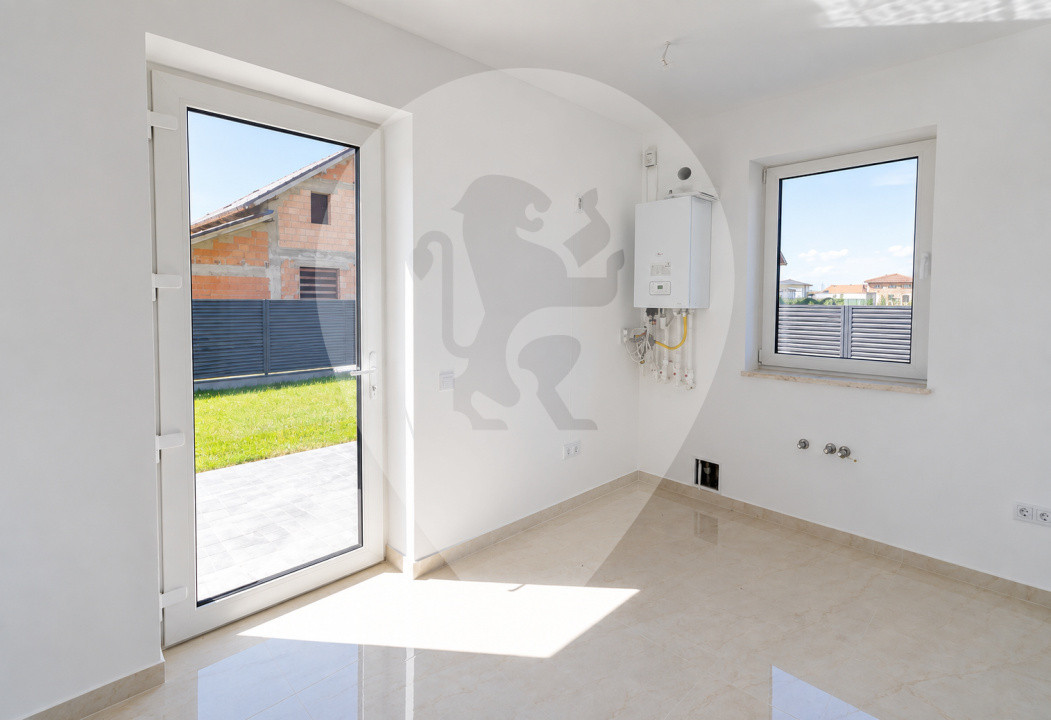 Casă tip duplex 4 camere 120 mp | teren 310 mp | Sânpetru, Brașov | Proiect nou