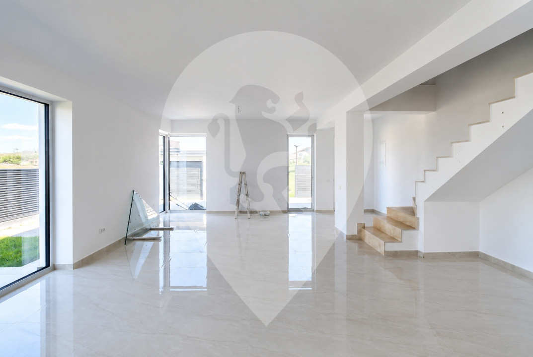 Casă tip duplex 4 camere 120 mp | teren 310 mp | Sânpetru, Brașov | Proiect nou