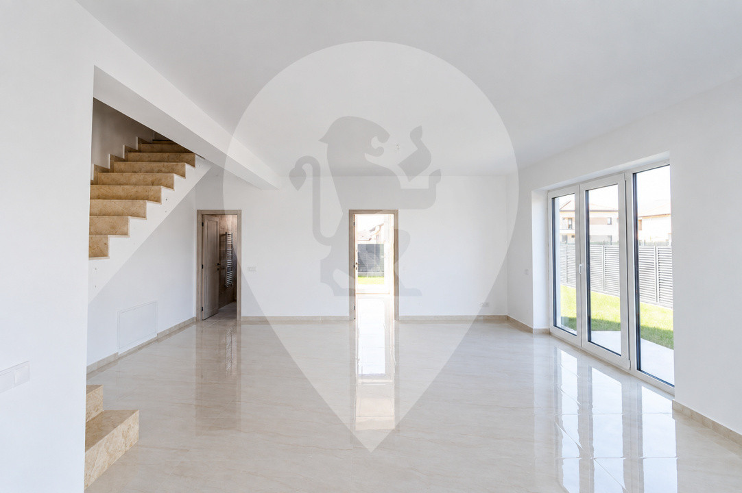 Casă tip duplex 4 camere 120 mp | teren 310 mp | Sânpetru, Brașov | Proiect nou