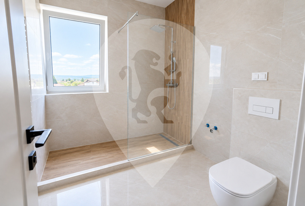 Casă tip duplex 4 camere 120 mp | teren 310 mp | Sânpetru, Brașov | Proiect nou