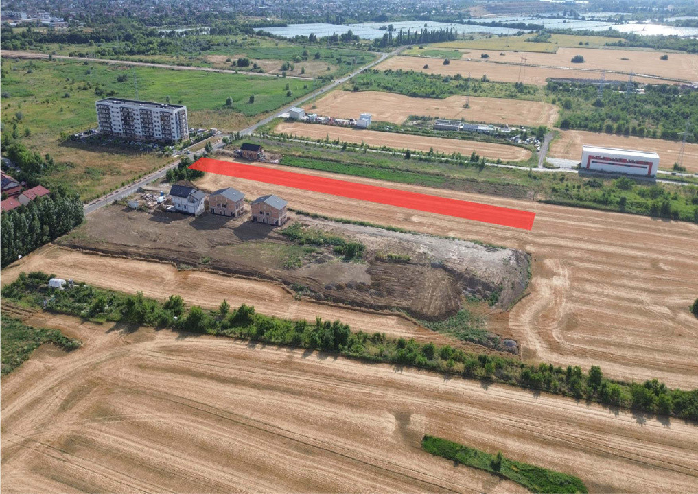 Teren de vânzare intravilan–Popesti-Leordeni–zona Hils Splai/ Splaiul Unirii