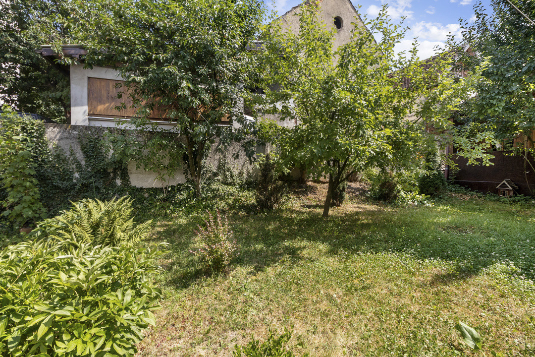 Casa singur in curte Schei