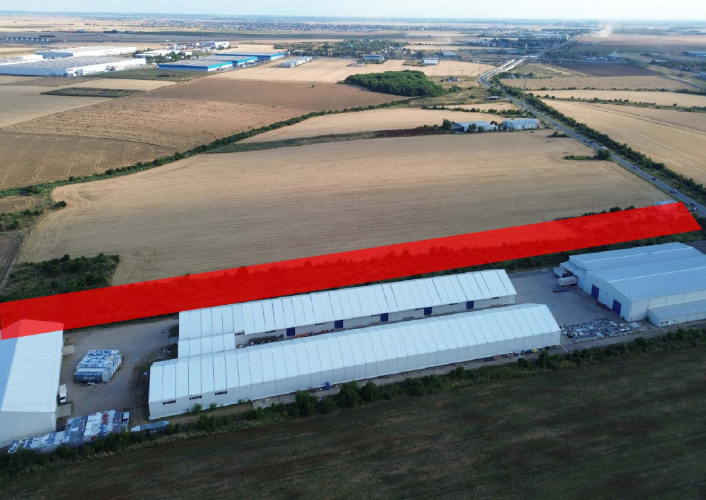 Teren de vânzare cu deschidere directa catre centura– Popesti-Leordeni 