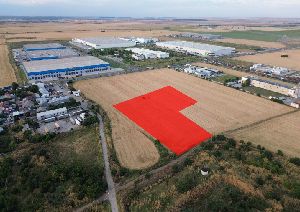 Teren intravilan 19.999 mp | Deschidere 175 m | Popești-Leordeni
