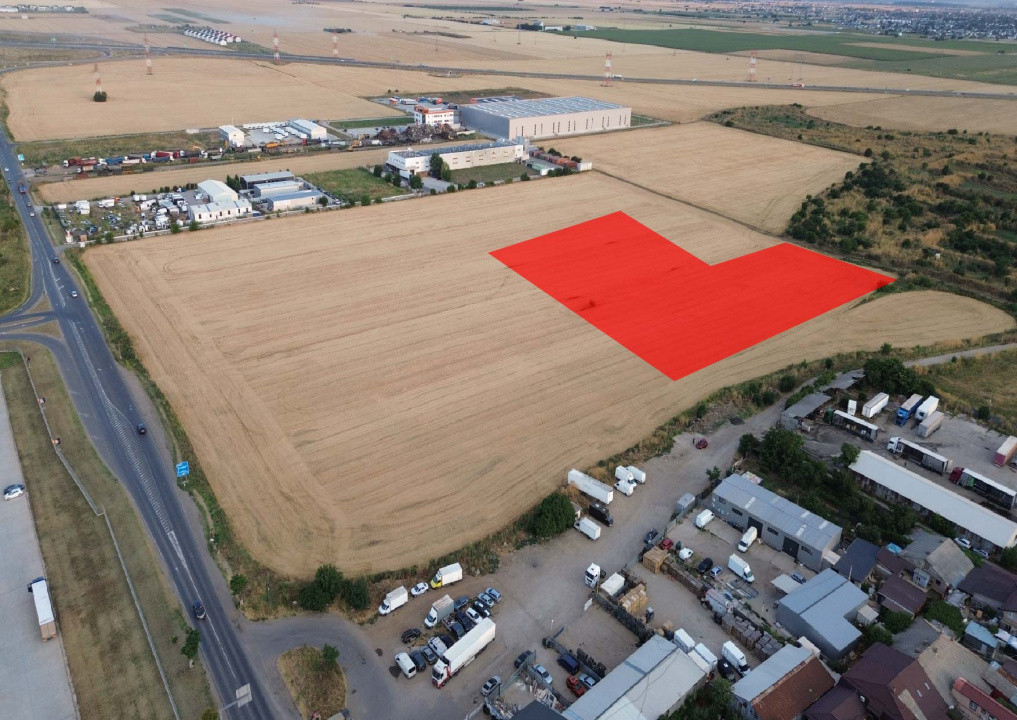 Teren intravilan 19.999 mp | Deschidere 175 m | Popești-Leordeni