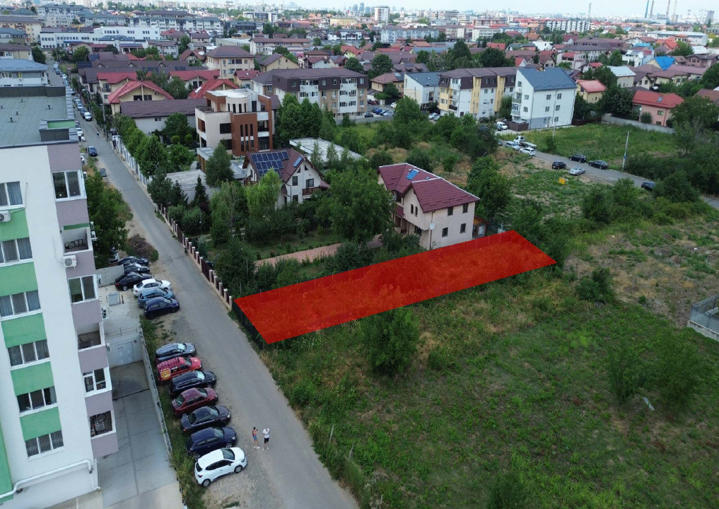 Teren–500 mp, Popești-Leordeni, apropiere de metrou Dimitrie Leonida/Berceni