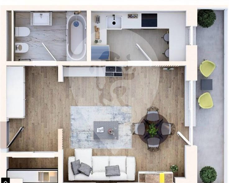 Garsoniera spatioasa- complex rezidential modern | Predare 2026