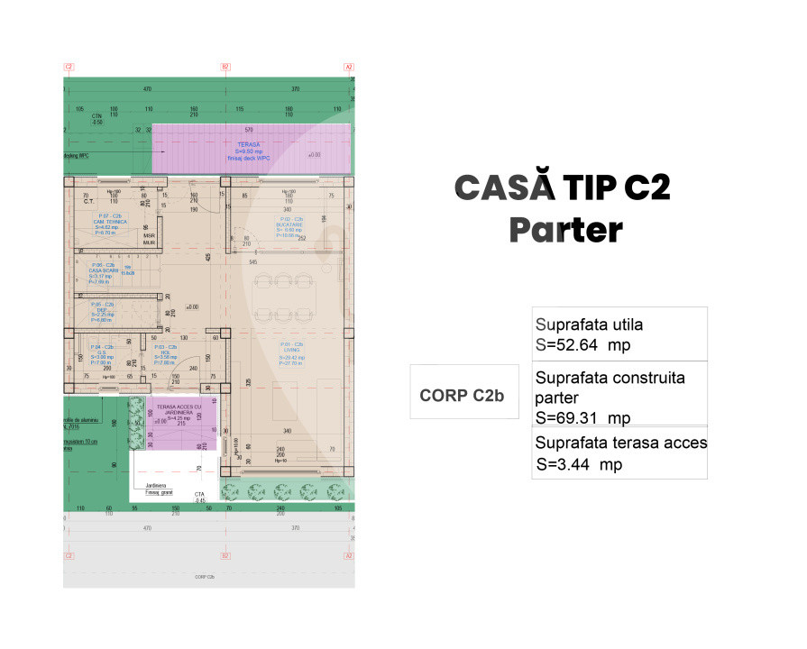 Casă tip duplex nouă, curte proprie 30 mp, Popești Leordeni, Strada Astrelor 