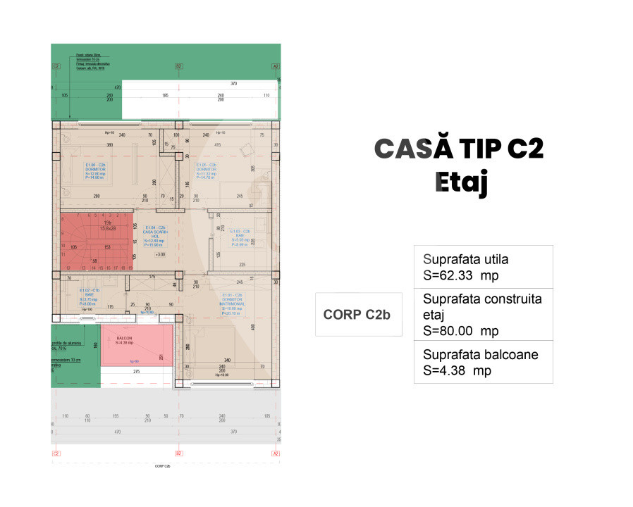 Casă tip duplex nouă, curte proprie 30 mp, Popești Leordeni, Strada Astrelor 