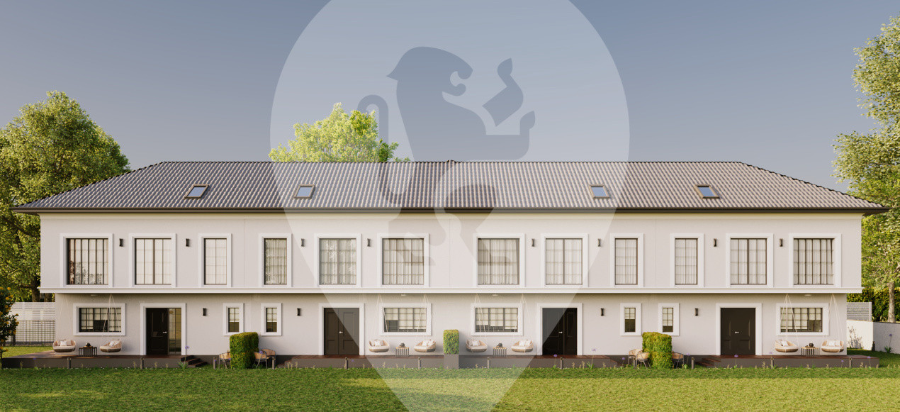 Casă tip duplex C3 – P+E, Popești Leordeni, terasă și curte – 235.000 €