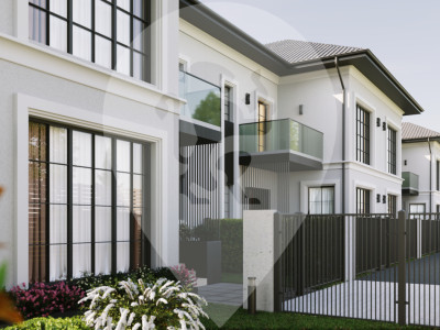 Casă tip duplex C3 – P+E, Popești Leordeni, terasă și curte – 235.000 €